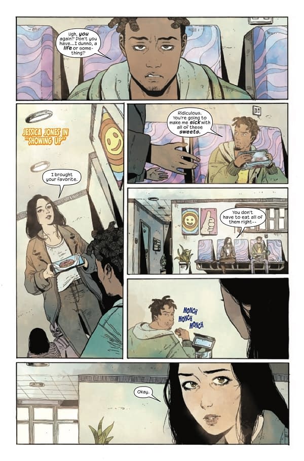 Interior preview page from WOMEN OF MARVEL #1 MIRKA ANDOLFO COVER