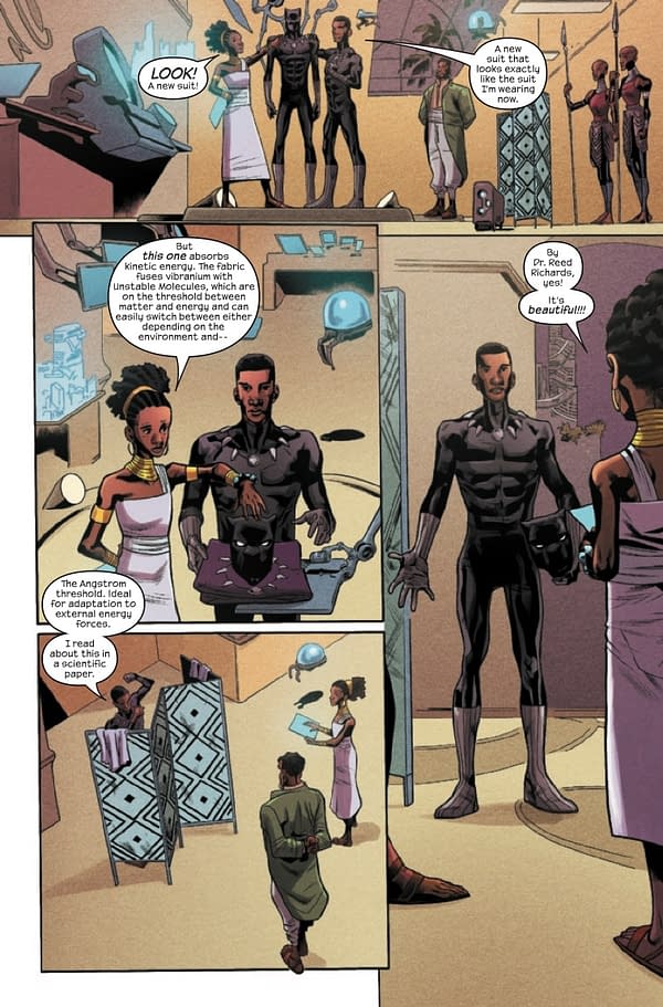 Interior preview page from BLACK PANTHER LEGENDS #4 JAHNOY LINDSAY COVER