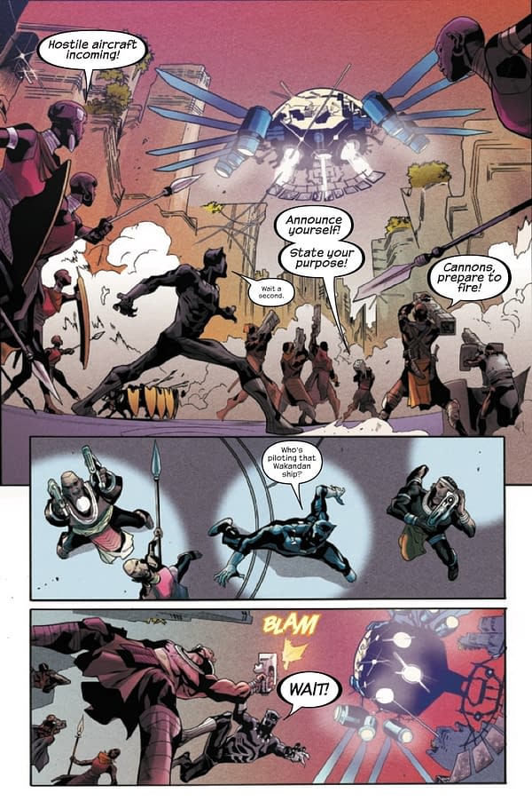 Interior preview page from BLACK PANTHER LEGENDS #4 JAHNOY LINDSAY COVER