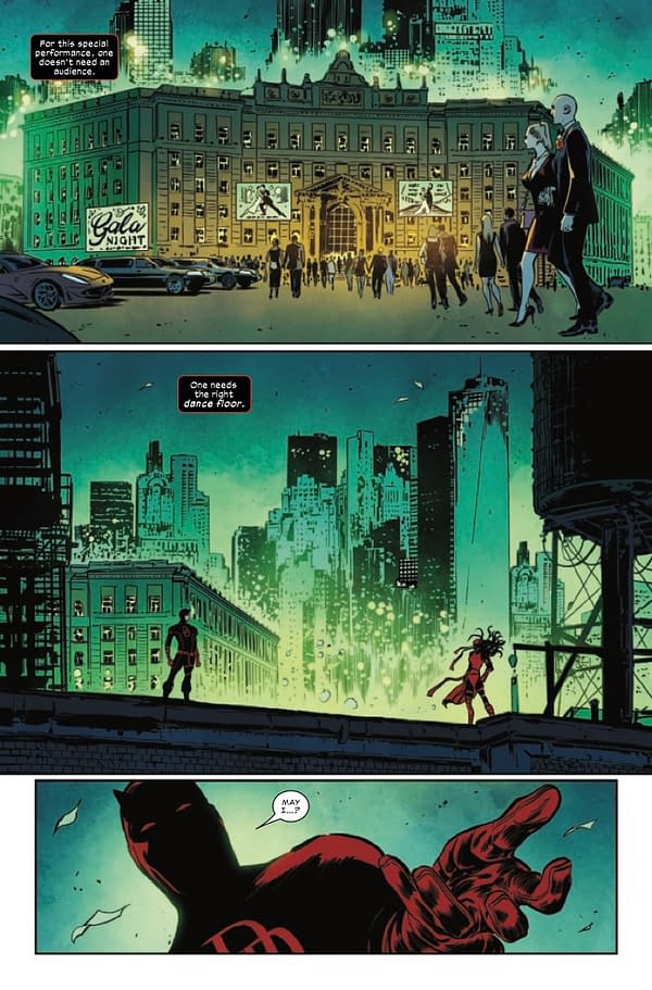 Interior preview page from ELEKTRA #100 UNASSIGNED COVER