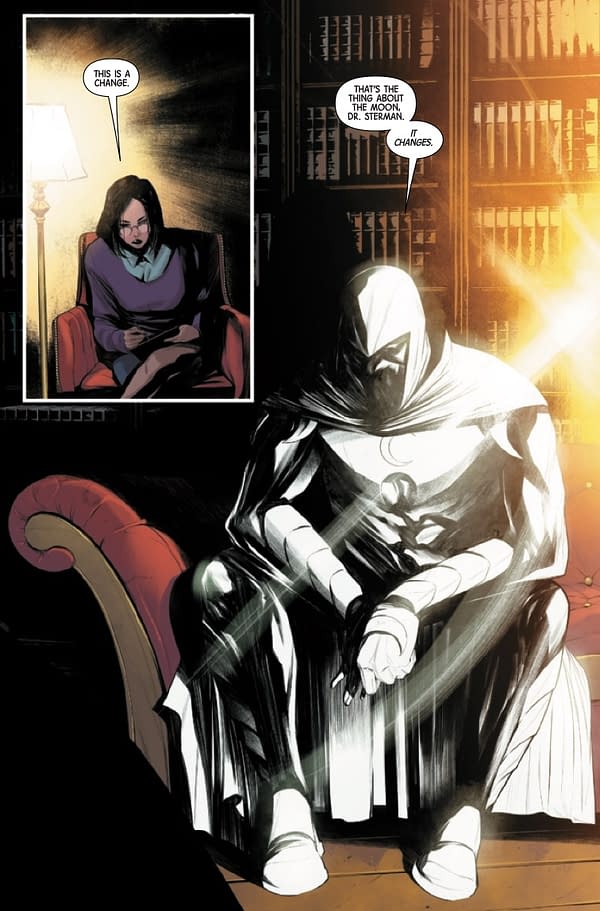 Interior preview page from MOON KNIGHT #10 CORY SMITH COVER