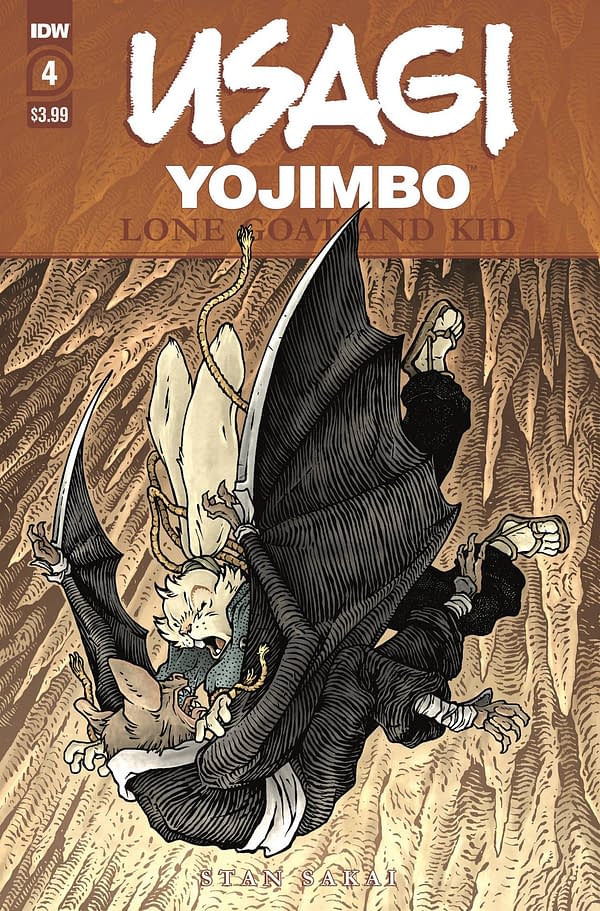Cover image for Usagi Yojimbo: Lone Goat and Kid #4