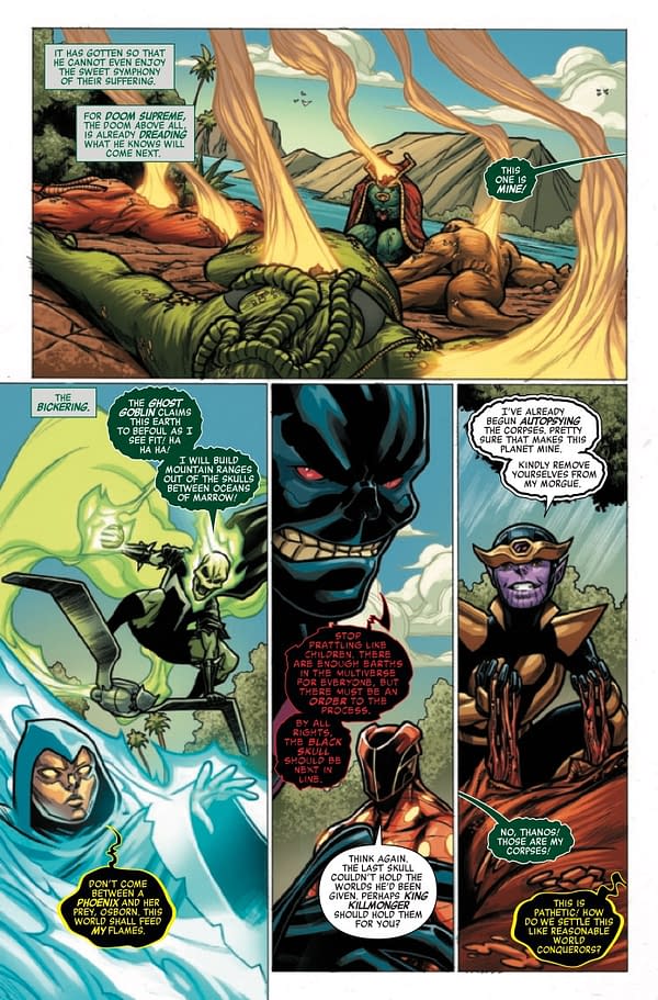 Interior preview page from AVENGERS FOREVER #5 AARON KUDER COVER