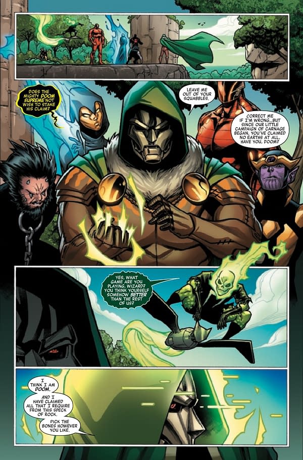 Interior preview page from AVENGERS FOREVER #5 AARON KUDER COVER