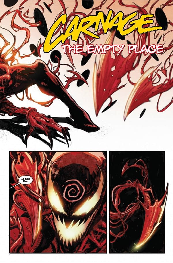 Interior preview page from CARNAGE #3 KENDRIK "KUNKKA" LIM COVER