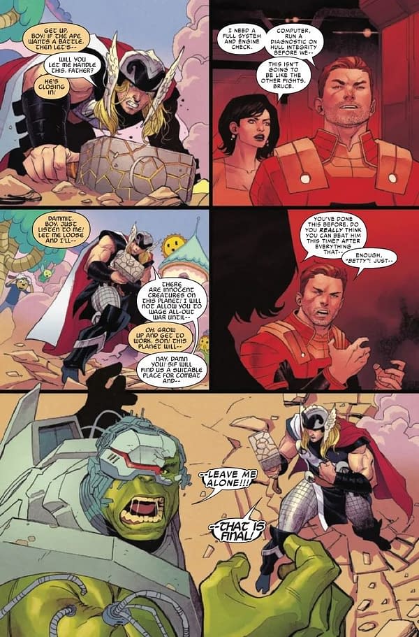 Hulk Thor Banner Of War & Thor #25 Preview