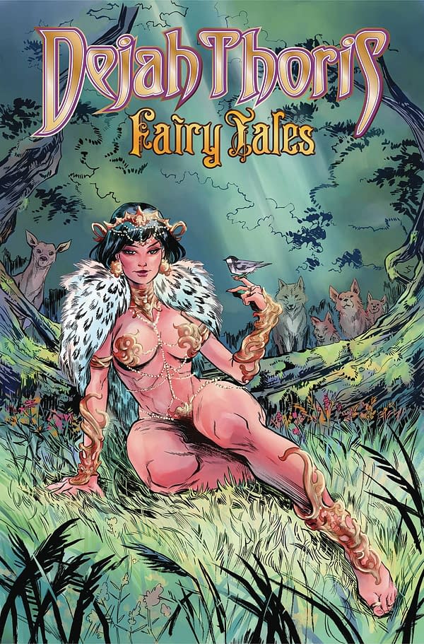 Cover image for DEJAH THORIS FAIRY TALES ONE SHOT CVR A LEE