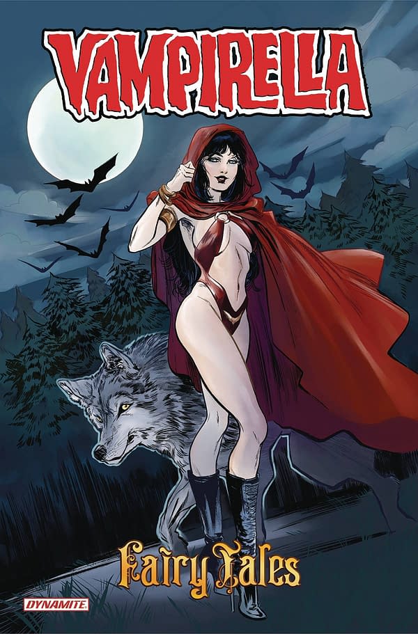 Cover image for VAMPIRELLA FAIRY TALES ONE SHOT CVR A LEE