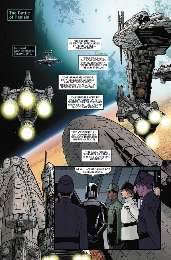 Interior preview page from STAR WARS #23 CARLO PAGULAYAN COVER