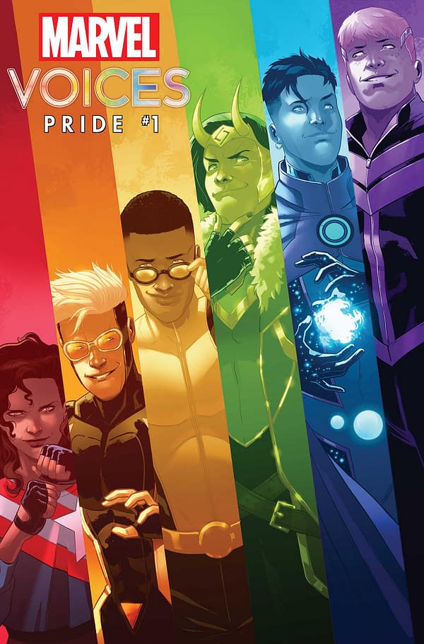 Cover image for MARVEL'S VOICES: PRIDE 1 STEPHEN BYRNE VARIANT