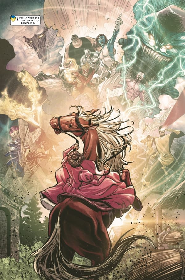 Interior preview page from IMMORTAL X-MEN #3 MARK BROOKS COVER