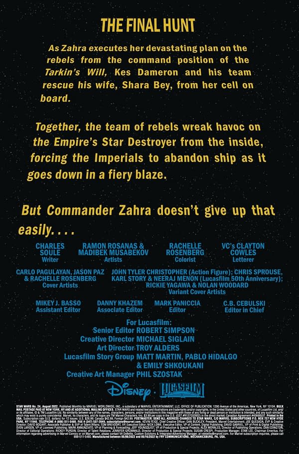 Interior preview page from STAR WARS #24 CARLO PAGULAYAN COVER