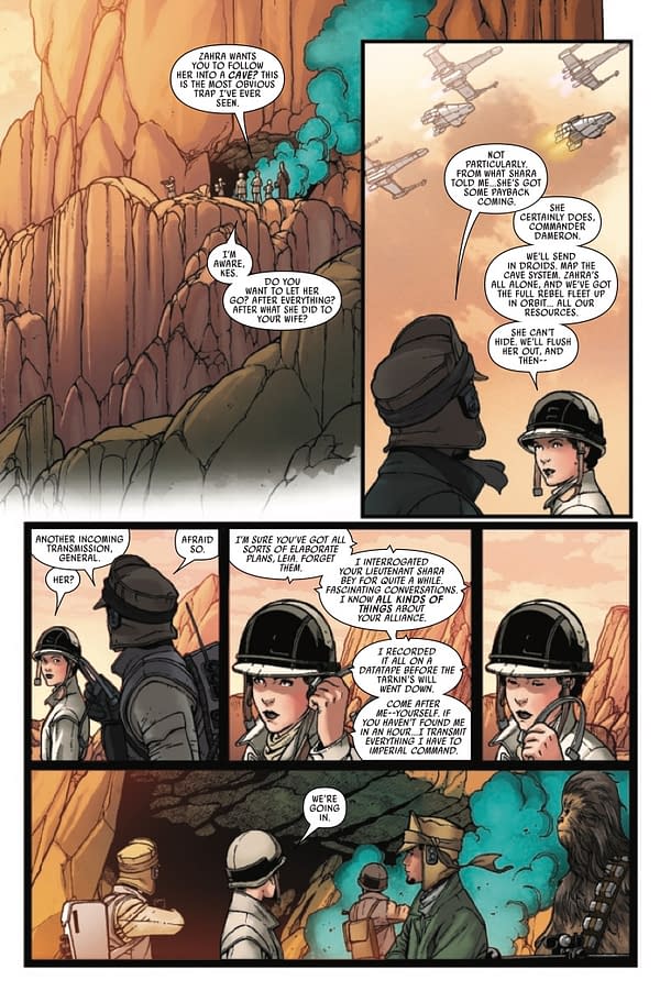 Interior preview page from STAR WARS #24 CARLO PAGULAYAN COVER