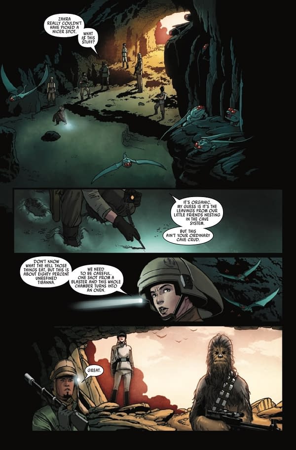 Interior preview page from STAR WARS #24 CARLO PAGULAYAN COVER