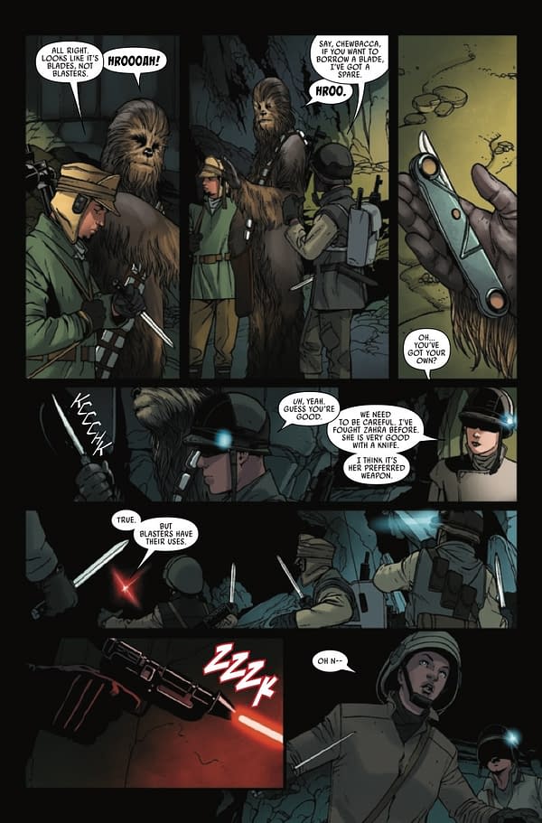 Interior preview page from STAR WARS #24 CARLO PAGULAYAN COVER