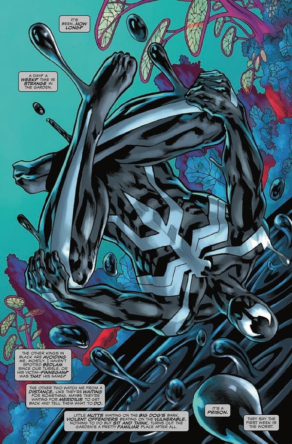 Interior preview page from VENOM #8 BRYAN HITCH COVER
