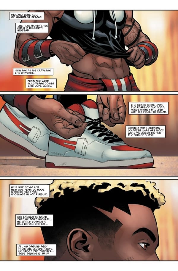 Interior preview page from WHAT IF? MILES MORALES #4 PACO MEDINA COVER