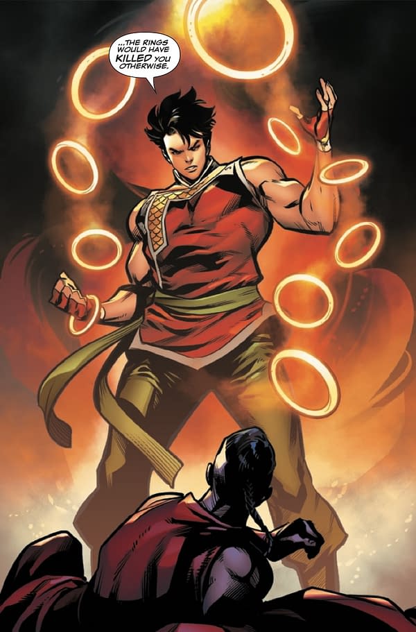 Interior preview page from SHANG-CHI AND THE TEN RINGS #1 DIKE RUAN COVER