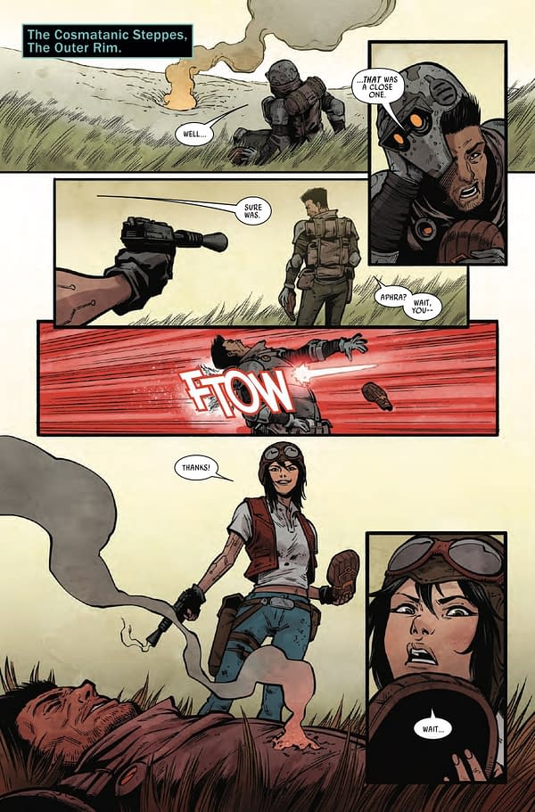 Interior preview page from STAR WARS: DOCTOR APHRA #22 W. SCOTT FORBES COVER