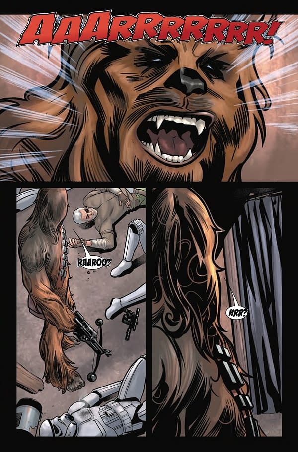 Interior preview page from STAR WARS: HAN SOLO AND CHEWBACCA #4 PHIL NOTO COVER