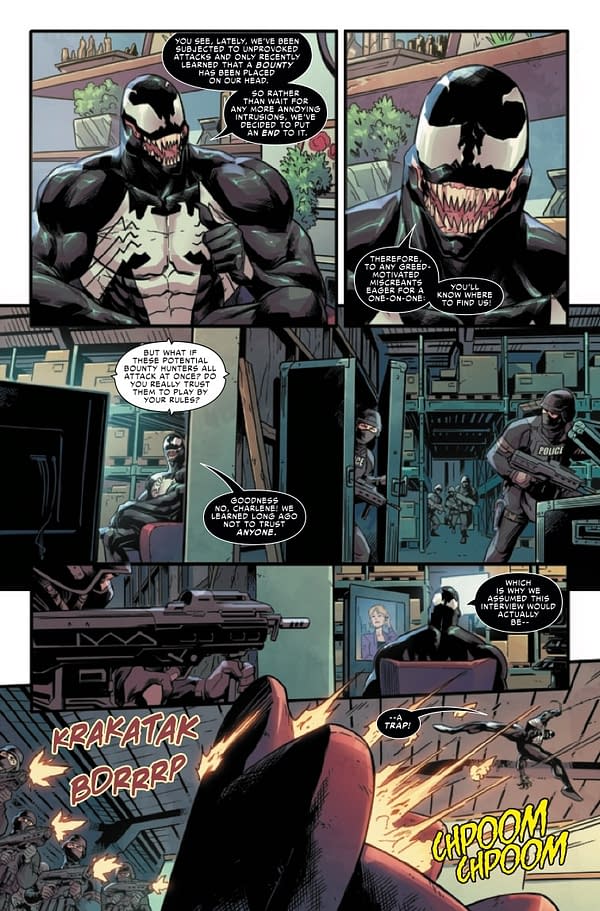 Interior preview page from VENOM: LETHAL PROTECTOR #4 PAULO SIQUEIRA COVER