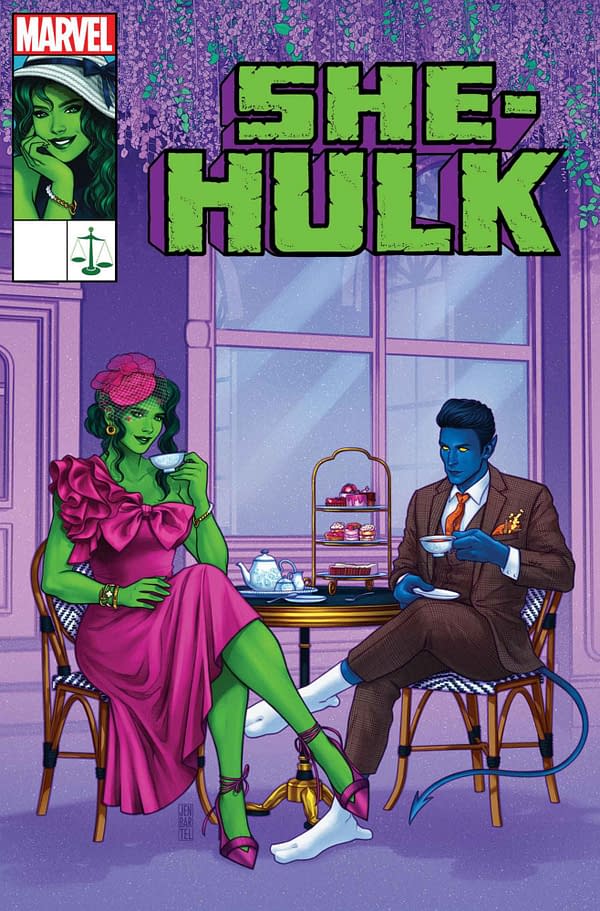 Cover image for SHE-HULK #6 JEN BARTEL COVER