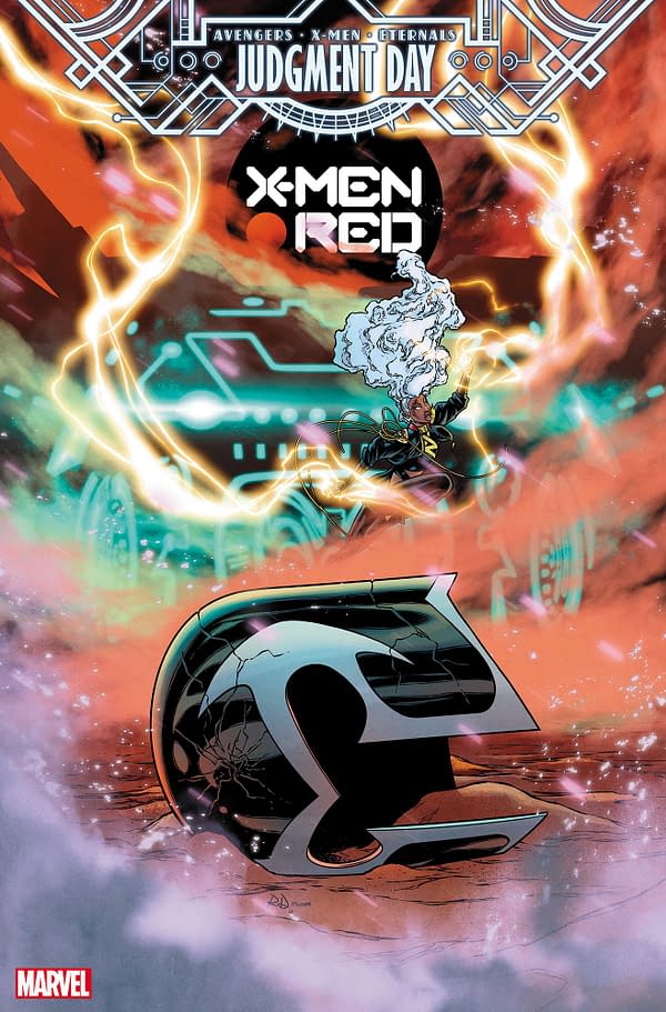 Cover image for X-MEN RED #6 RUSSELL DAUTERMAN COVER