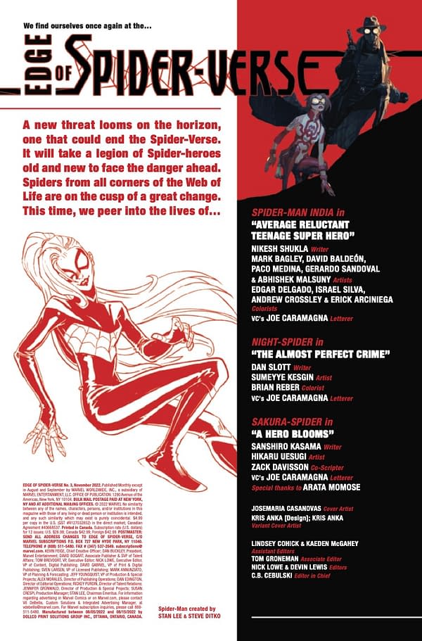 Edge of the Spider-Verse #3 Preview: What's in a Name?