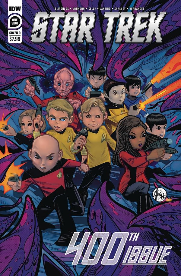 Cover image for STAR TREK #400 CVR D HERNANDEZ