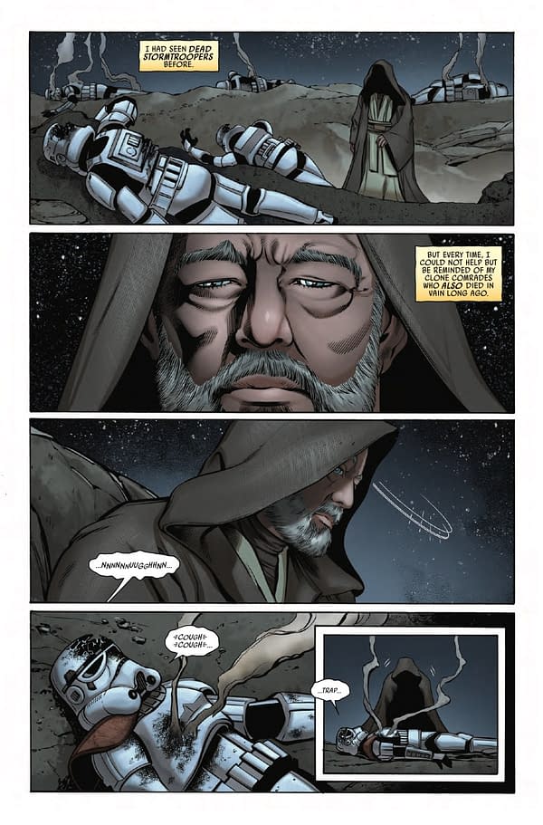 Interior preview page from STAR WARS: OBI-WAN #5 PHIL NOTO COVER