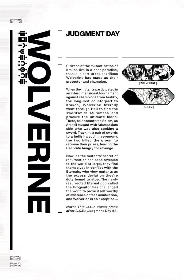 WOLVERINE INTERIOR PREVIEW PAGE #24 ADAM KUBERT COVER