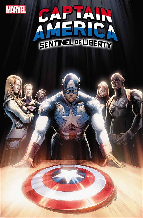 The cover to Captain America: Sentinel of Liberty #7
