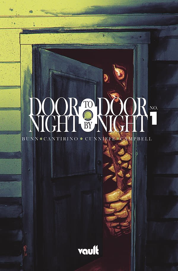 Vault Upgrades Door to Door Night by Night #1 to Ongoing Series Before of FOC