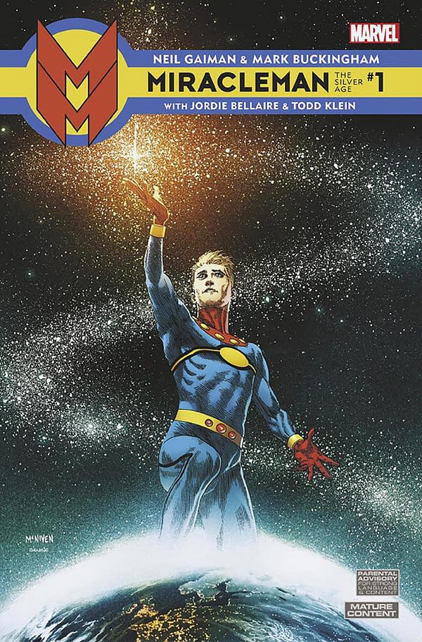 Cover image for MIRACLEMAN BY GAIMAN & BUCKINGHAM: THE SILVER AGE 1 MCNIVEN VARIANT