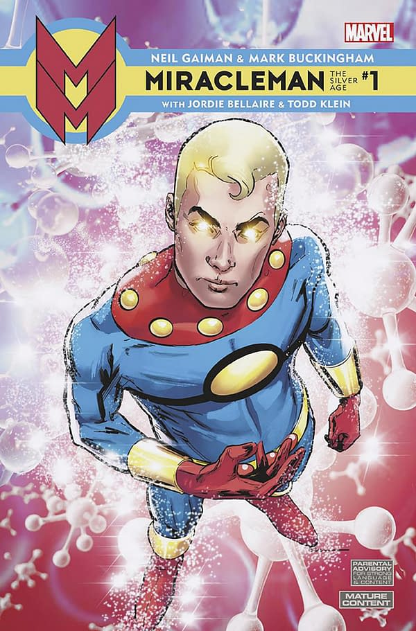 Cover image for MIRACLEMAN BY GAIMAN & BUCKINGHAM: THE SILVER AGE 1 JIMENEZ VARIANT