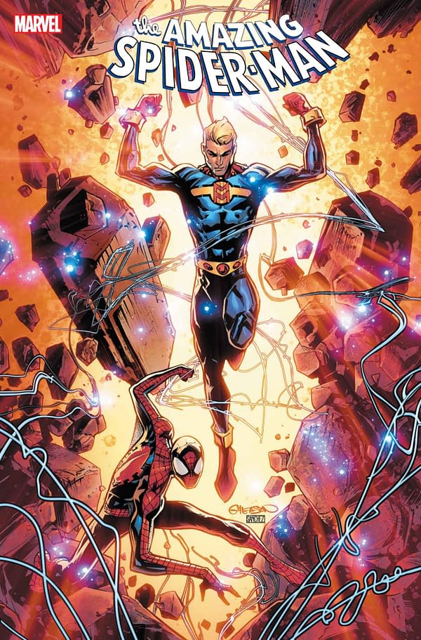 Cover image for AMAZING SPIDER-MAN 11 GLEASON MIRACLEMAN VARIANT