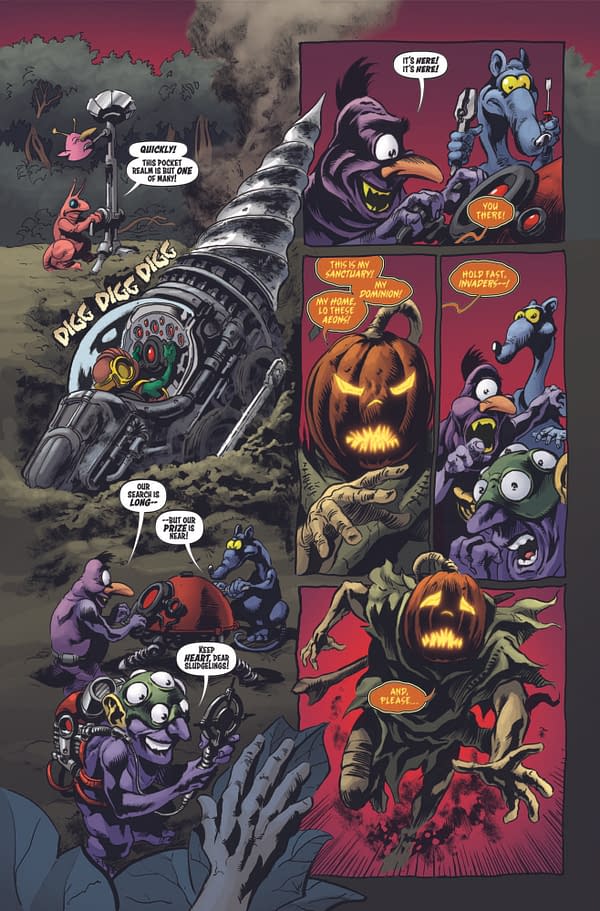 Preview of Helloween #2, by Joe Harris and Axel Medellin, in stores November 30th from Opus Comics