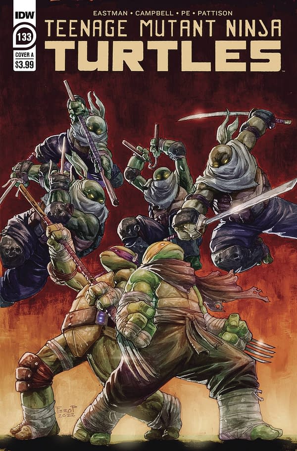 Cover image for Teenage Mutant Ninja Turtles #133