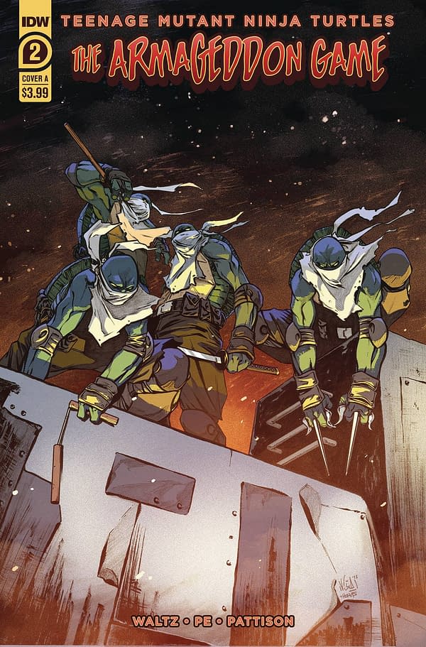 Cover image for Teenage Mutant Nina Turtles: The Armageddon Game #2