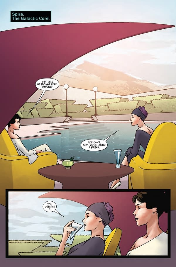 Interior preview page from STAR WARS #29 E.M. GIST COVER