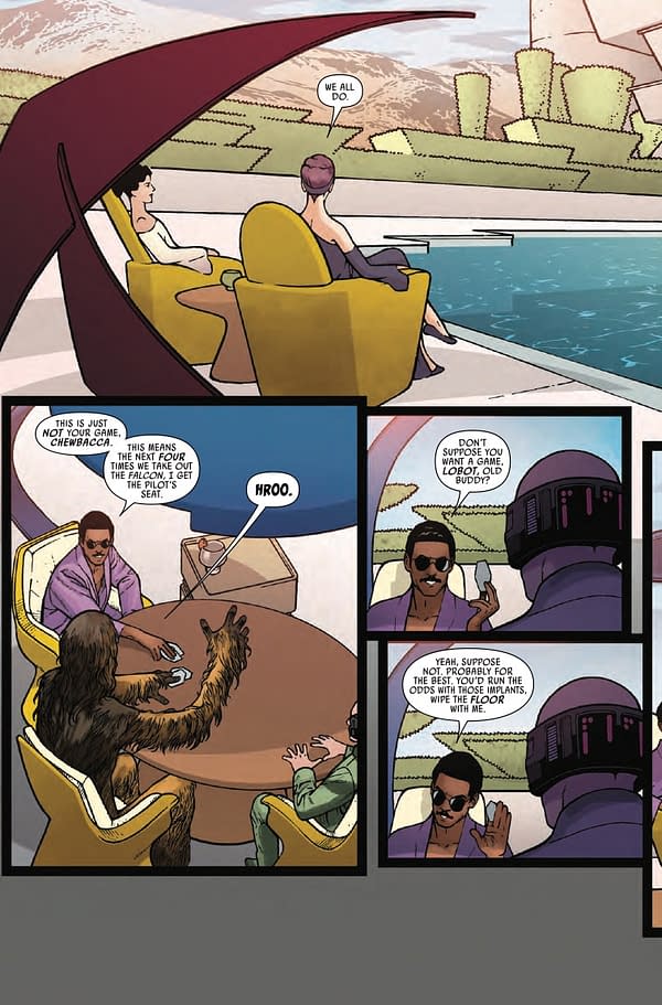Interior preview page from STAR WARS #29 E.M. GIST COVER