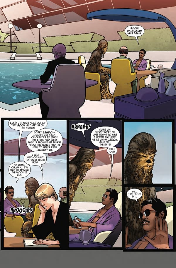 Interior preview page from STAR WARS #29 E.M. GIST COVER
