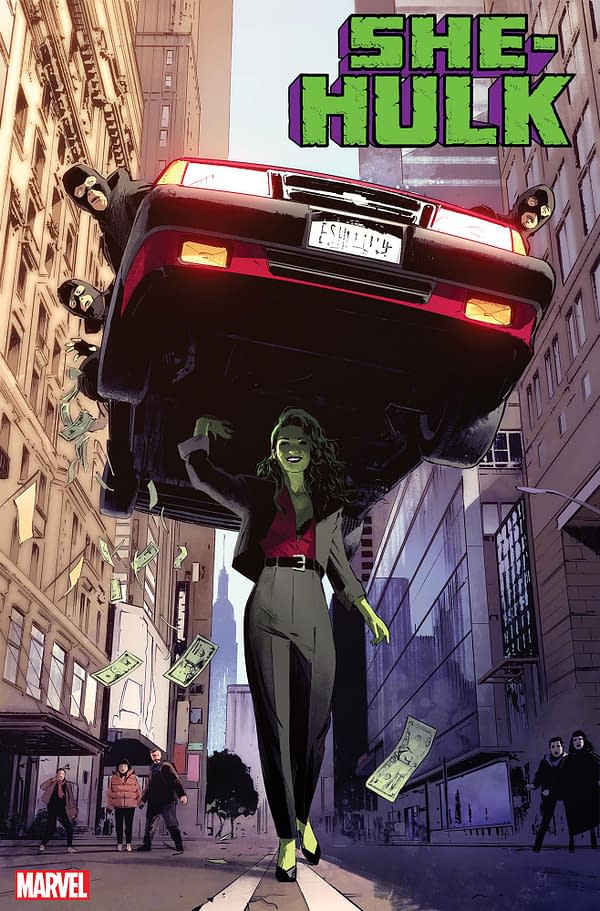 Cover image for SHE-HULK 8 DOWLING VARIANT
