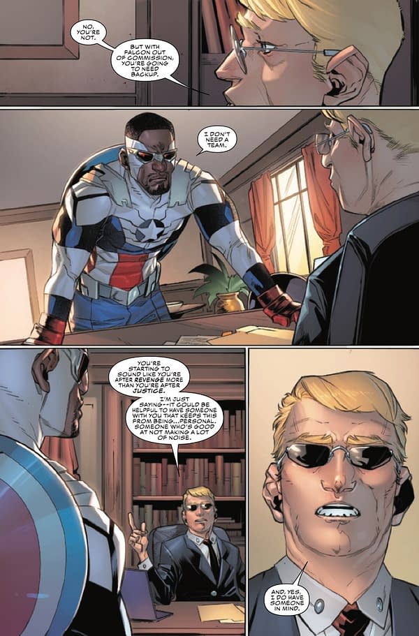 Interior preview page from CAPTAIN AMERICA: SYMBOL OF TRUTH #7 R.B. SILVA COVER