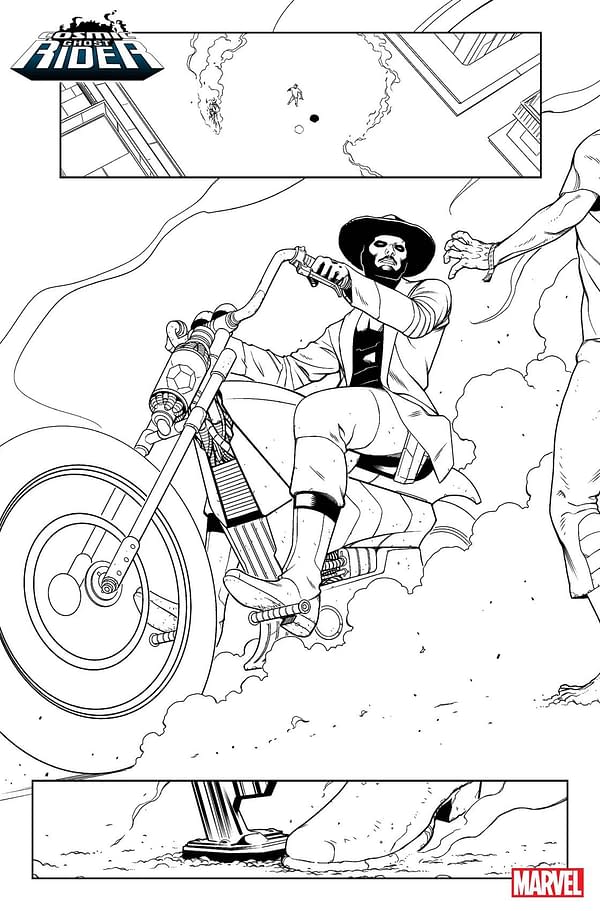 Cosmic Ghost Rider #1 preview by Juanna Cabal