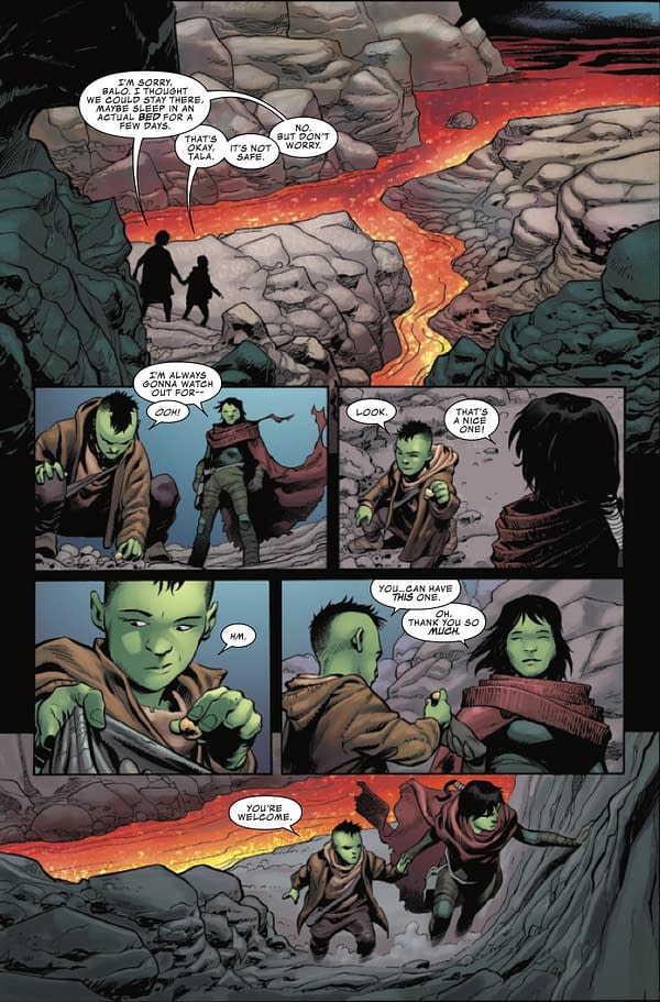 Interior preview page from PLANET HULK: WORLDBREAKER #1 CARLO PAGULAYAN COVER