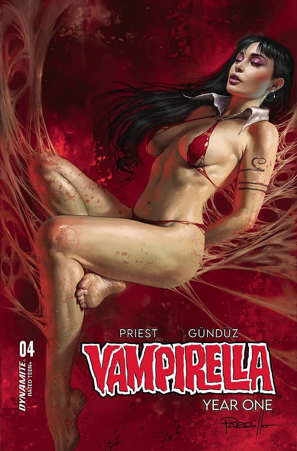 Cover image for VAMPIRELLA YEAR ONE #4 CVR B PARRILLO