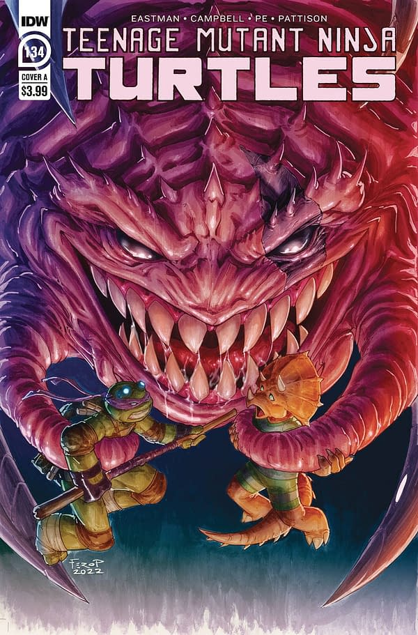 Cover image for Teenage Mutant Ninja Turtles #134