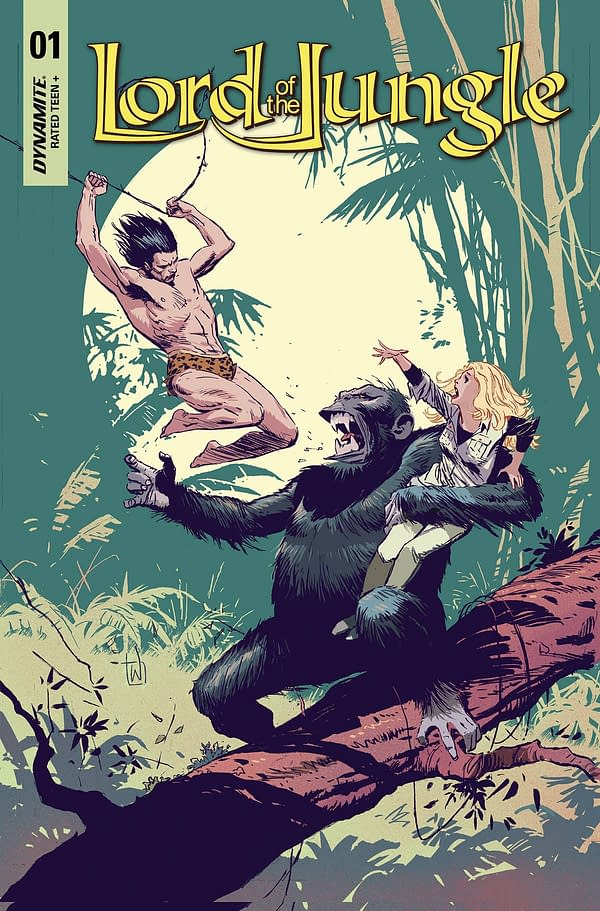 Cover image for LORD OF THE JUNGLE #1 CVR D WEEKS