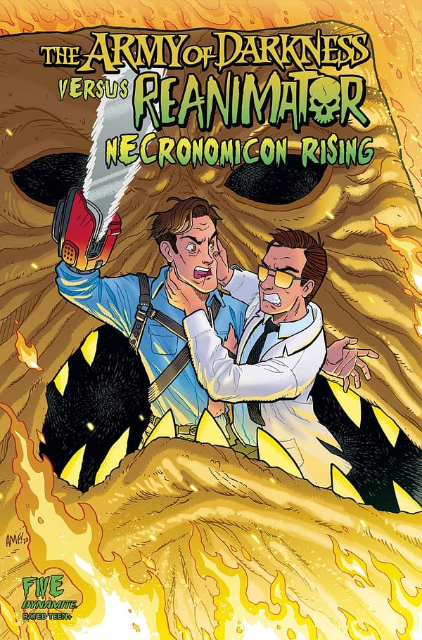 Cover image for Army of Darkness vs. Re-Animator: Necronomicon Rising #5